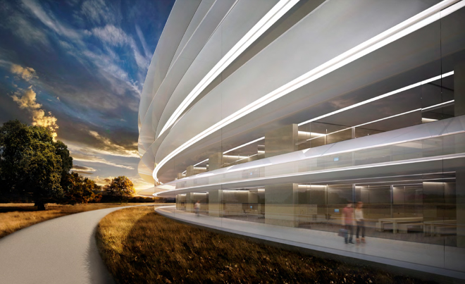 A peek into Apple’s spaceship headquarters