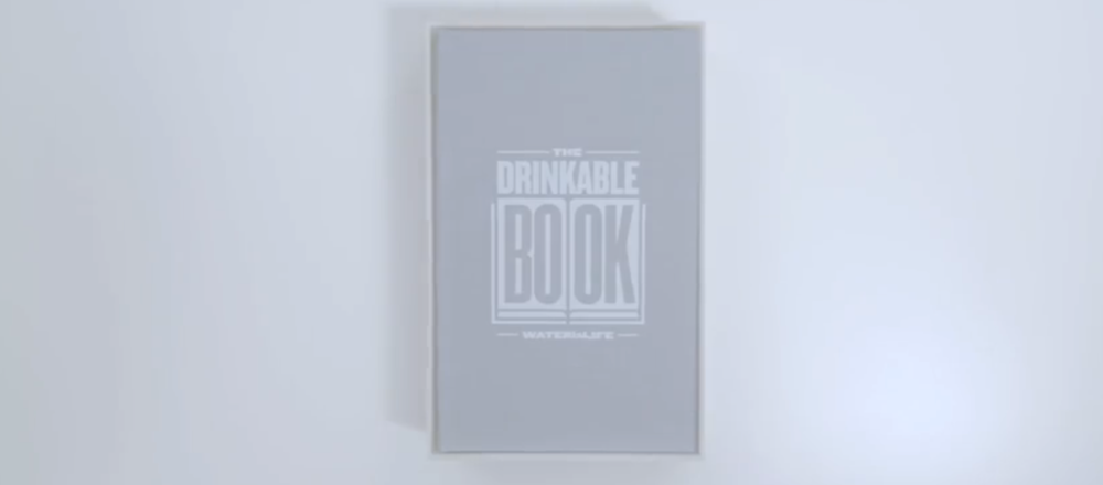 The drinkable book